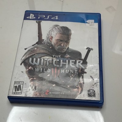 The Witcher 3: Wild Hunt (Sony PlayStation 4, 2015)  USED GOOD CONDITION