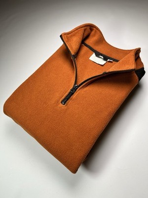 Mountain Warehouse Burnt Orange 1/4 Zip Fleecepullover Herren 3XL [500]