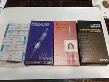 50 tattoo needle cartridges Assorted Sterile