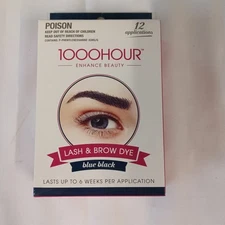 1000 Hour Eyelash & Brow Dye Kit Blue Black