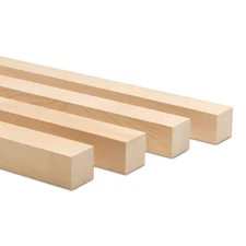 Wood Square Dowel Rods 1-1/2  x 48", Sticks for Crafts & Woodworking|Woodpeckers