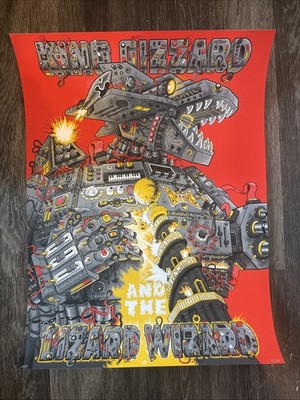 King Gizzard Lizard Wizard Poster Copenhagen KGLW Official 11/14/25 RARE #12/20