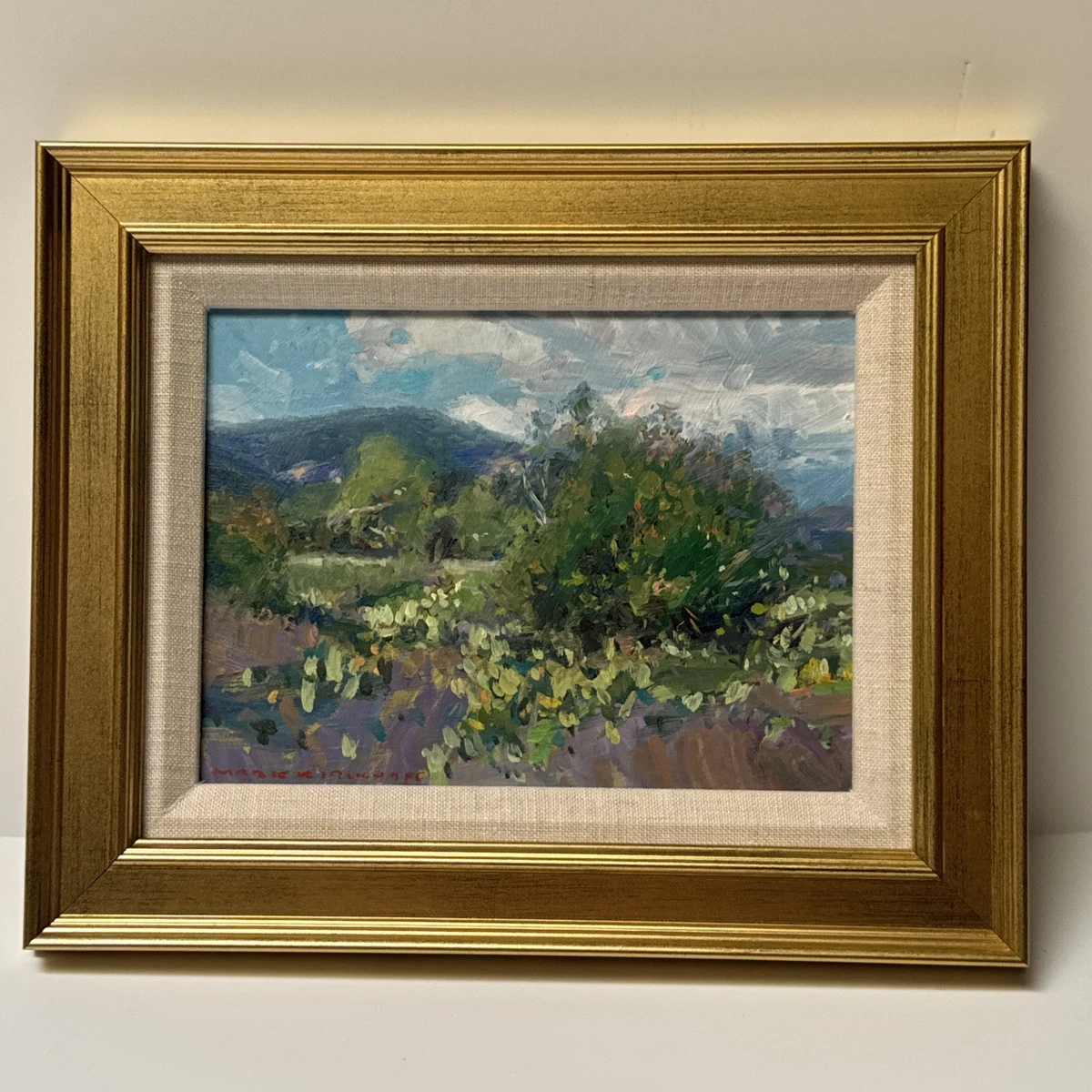 油画印象派风景艺术绘画| eBay