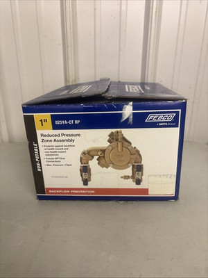 #ad #ad FEBCO 1” 825YA QT RP Reduced Pressure Zone Assembly $699.99
