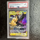 Pikachu & Zekrom GX 33/181 Sm-Team Up Holo PSA 9