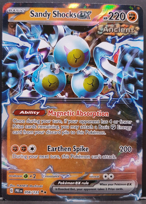 Sandy Shocks ex 056/131 Prismatic Evolutions Ancient Pokémon Pokemon Card ENG NM
