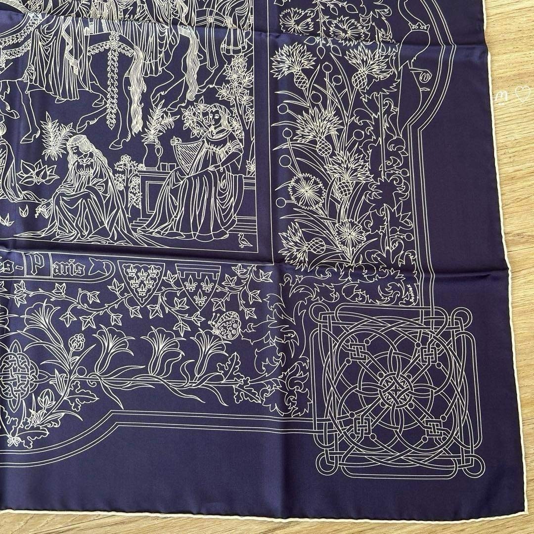 Hermes 90 Cavalcade de Mai May Horse March Silk Scarf r0_0209 thumbnail 4