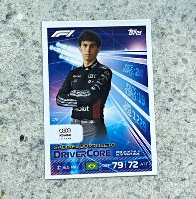 Topps Turbo Attax 2026 I Drivercore l Gabriel Bortoleto l #176