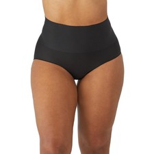 Maidenform Women's Tame Your Tummy Firm Control Brief Shapewear Black Medium