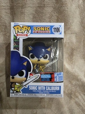Funko Pop! Sonic with Caliburn 2025 Fall Convention Vinyl Figure #1106