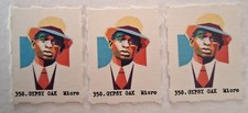 3 SATCHEL PAIGE Negro League Baseball Rare Gypsy Oak Micro Gumball Machine Cards
