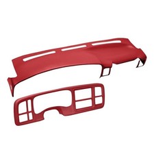 Coverlay 18-597c598-rd Red Dash Cluster Cover Kit Fits 03-06 Chevy Gmc Coverlay 18-597c598-rd Red Dash Cluster Cover Kit Fits 03-06 Chevy Gmc