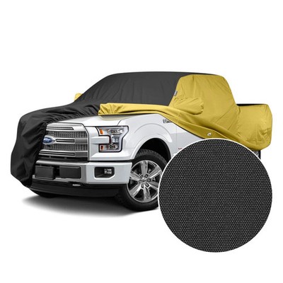 Covercraft WeatherShield HP Two-Tone Black Custom Car Cover w Yellow Sides
