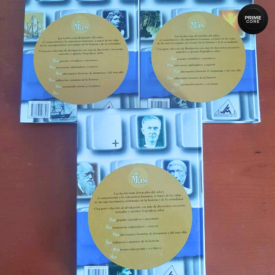 Lote de 3 libros colección Los Más – Ciencia, exploración y misterio - Imagen 4 de 4