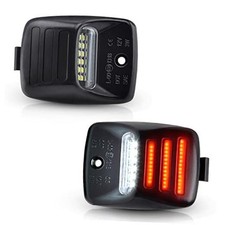 Pure White LED License Plate Lights with 2005-2015 Tacoma 2000-2013 Tundra