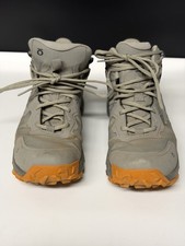Oboz Katabatic Mens Size 9 Charcoal Mid B-DRY Waterproof Hiking Boots - READ