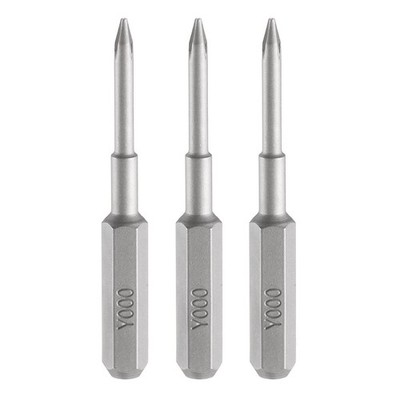 3stk Y000 Tri-Wings Schraubendreher 5/32'' Schaft 35mm Länge Magnetisch 3-Punkt