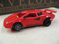 Tyco Vintage HO 1980   1990 Red Lamborghini Countach C