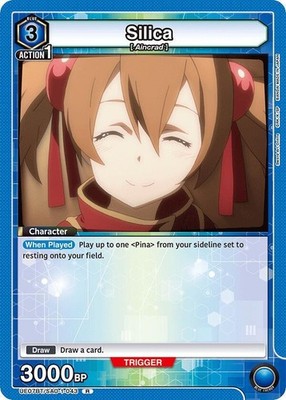 Silica (043) Rare UE07BT: Sword Art Online UE07BT/SAO-1-043 NM