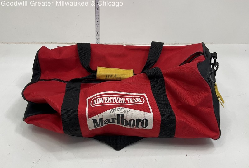 Vintage Marlboro Adventure Team Red Tote
