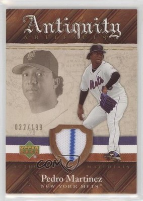 2007 Upper Deck Artifacts Antiquity 22/199 Pedro Martinez #AA-PM HOF 0ro2