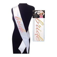 Little Genie Glitterati Bride Sash