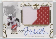 2016 Leaf Trinity Gold Jordan Williams-Lambert Williams #PA-JW2 Patch Auto 1u0