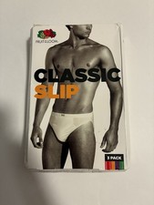 New Fruit of the Loom Men's 3 Pack Slip Briefs Underwear