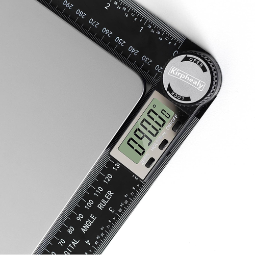 Digital Angle Finder Protractor, 7Inch 200Mm Angle Gauge Professional Measuring - Picture 7 of 7