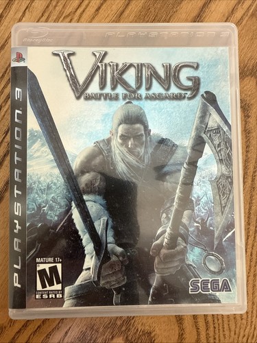 PS3 Viking Battle For Asgard Spiel komplett CIB Black Label Sega - Top