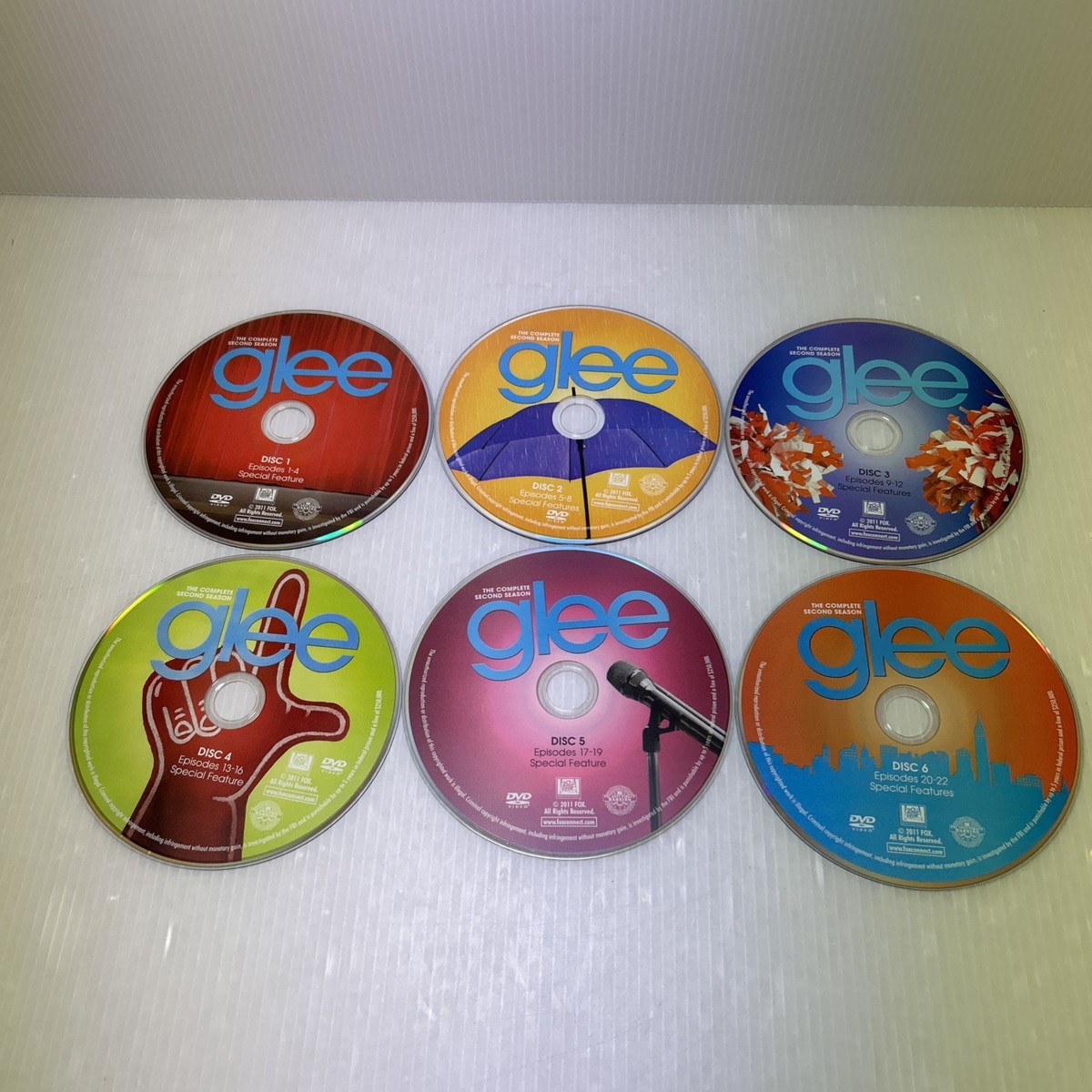 GLEE - Complete TV Series, Seasons 1-6 (DVD, 2009-15, 34-Disc Set