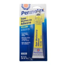 Permatex Weather Strip Adhesive 80638; Super Weatherstrip Adhesive, 2oz. Tube