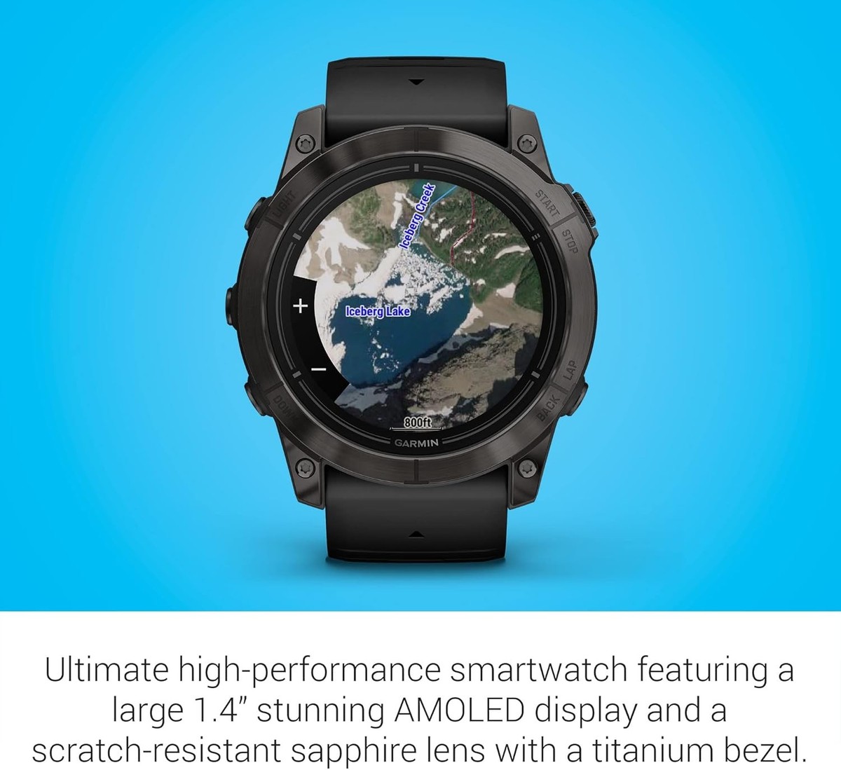 Garmin epix Pro (Gen 2) Sapphire Edition GPS Watch - Carbon Gray 