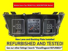 1976 1978 Ford Truck Bronco Van Speedometer Gauge Cluster Refurbed Tested Leds