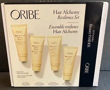 Oribe Hair Alchemy Resilience Set Travel Size 4-Piece Shampoo Conditioner Serum