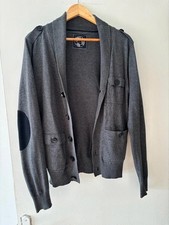 Gilet cardigan gris DEVRED 1902 100% coton taille S Neuf sans étiquette