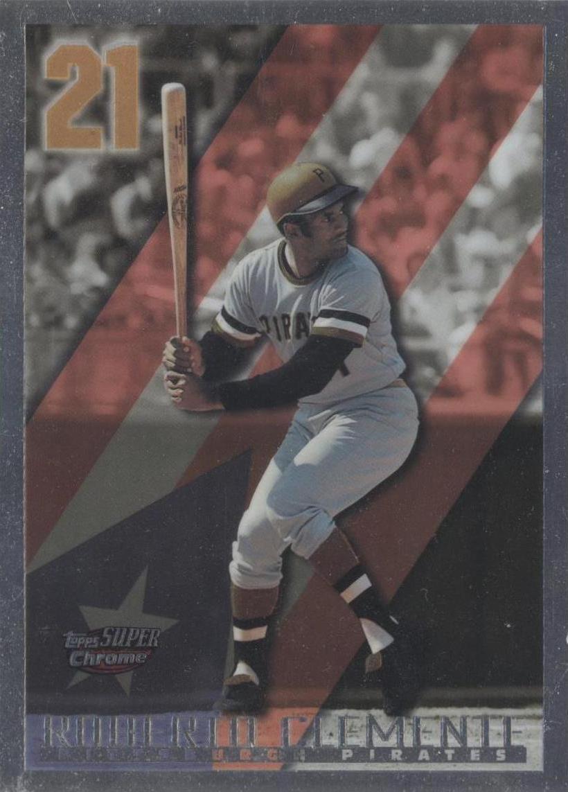 1998 Topps Super Chrome Jumbos - Roberto Clemente #21 for sale | eBay