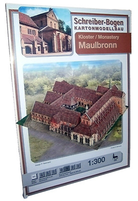 + KARTONMODELLBAU Kloster Maulbronn  SCHREIBER-BOGEN 636 Cardboard Modelling