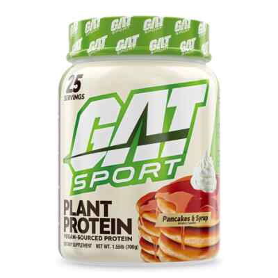 GAT Sport Plant Protein Pancakes & Syrup 700g / 25 serv 10/24 + vegane Samples