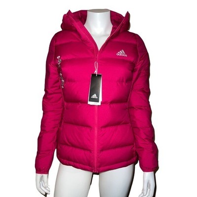 Down Hooded Puffer Jacket Small 