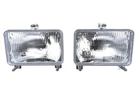 2X Scheinwerfer Traktorlampe 168X106 Mm H4 Fernlicht Positionslicht Abblendlicht