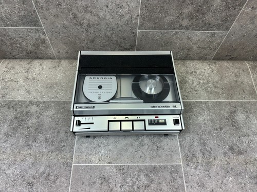 Grundig Stenorette Sl Sprachrekorder Dictaphone Vintage Retro Collector #4M1 - Afbeelding 5 van 13