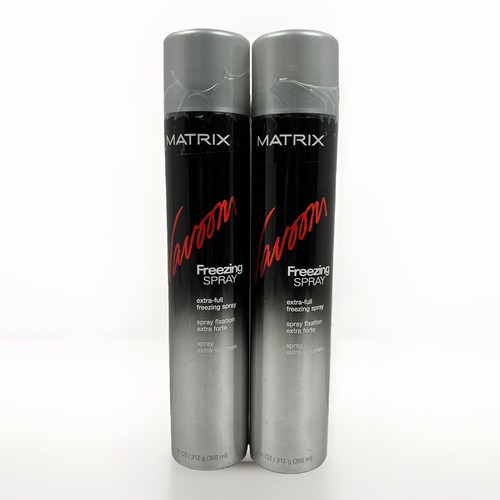 Matrix Vavoom Extra-Full Freezing Duo Haarspray - 2x 500ml, Extra Starker Halt, Mit UV-Schutz