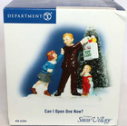 Dept 56 Can I Open One Now? Snow Village Christmas 55264