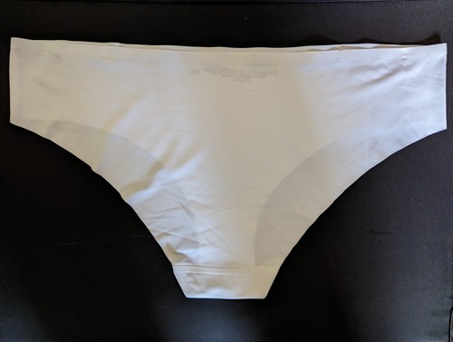 MATALAN NO VPL BRAZILIAN KNICKERS ~ WHITE SEAMLESS BRIEFS ~ SIZE 20 *BRAND NEW* - 第 2/8 張圖片
