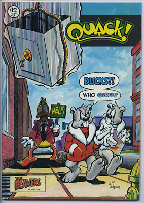 QUACK! #3  - 4.5, OW-W - Comix - 1st print
