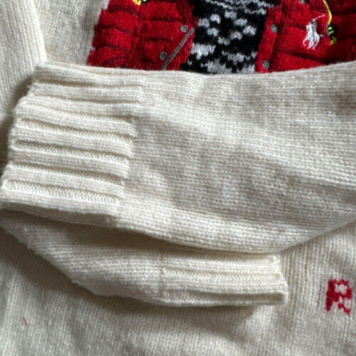 Ralph Lauren Polo Red jacket Nordic Bear Knit Sweater Size Ralph Lauren Polo Red jacket Nordic Bear Knit Sweater Size