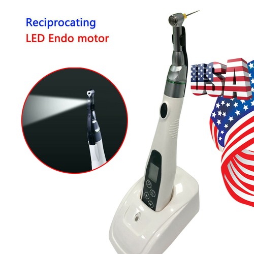 Moteur Endodontique Sans Fil Dentaire – Pièce à Main 16:1 LED, Pour Traitement De Canal, FDA Approuvé (K181691)