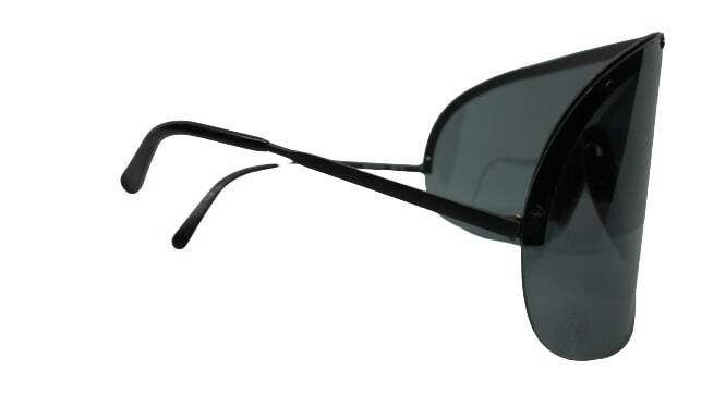 VTG Porsche Design Carrera 5620 90 Shield Black Studded Mask