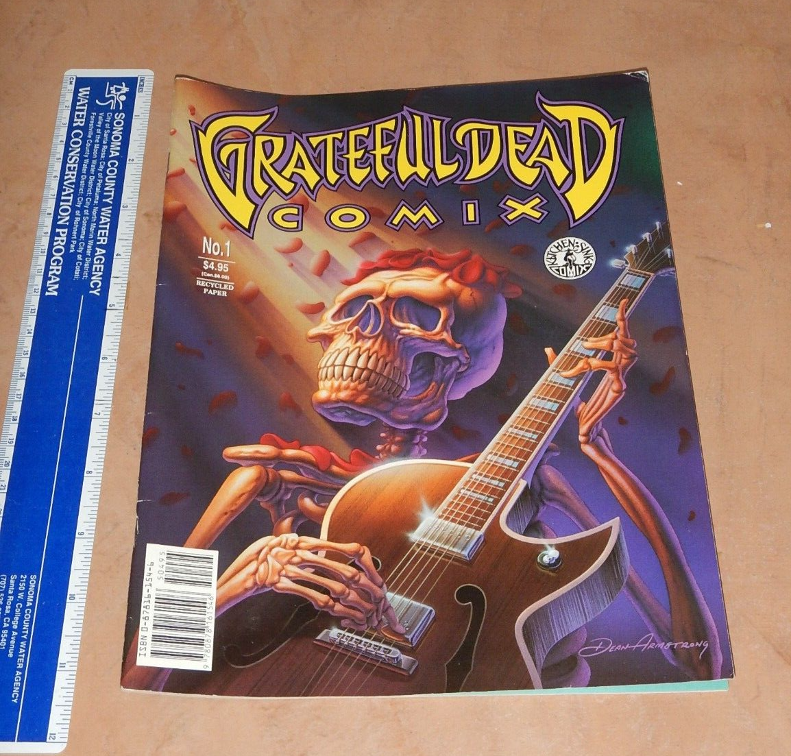 1991 GRATEFUL DEAD COMIX, #1, JERRY GARCIA, KITCHEN SINK